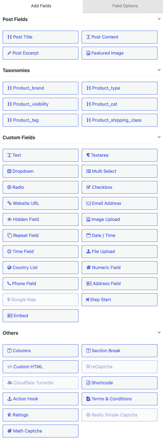 Add Custom Fields to Your Forms