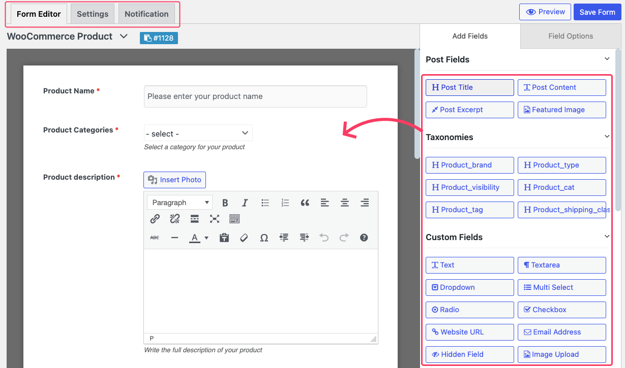 Add Custom Fields to Your Forms