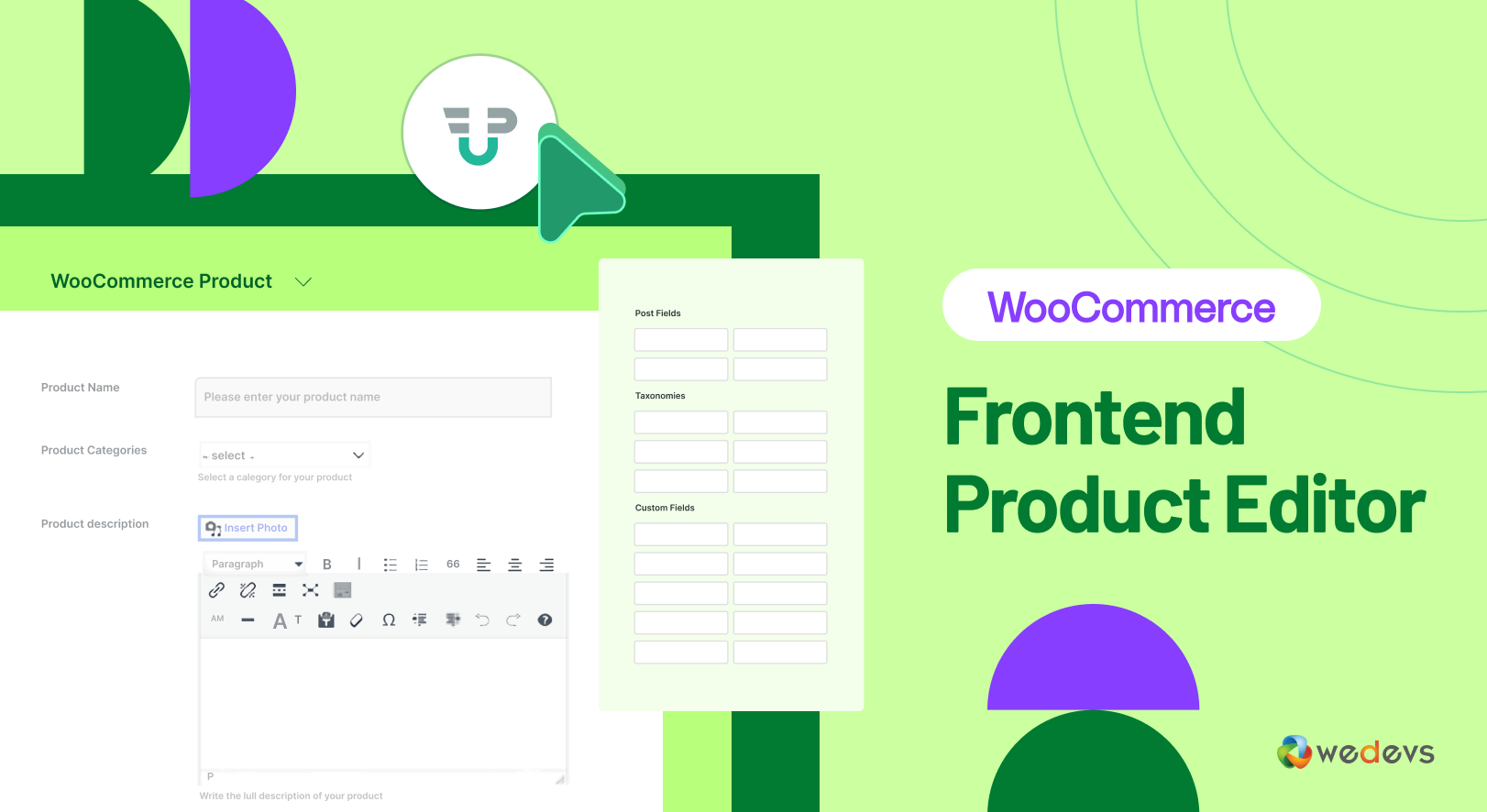 How to Use WPUF as a WooCommerce Frontend Product Editor