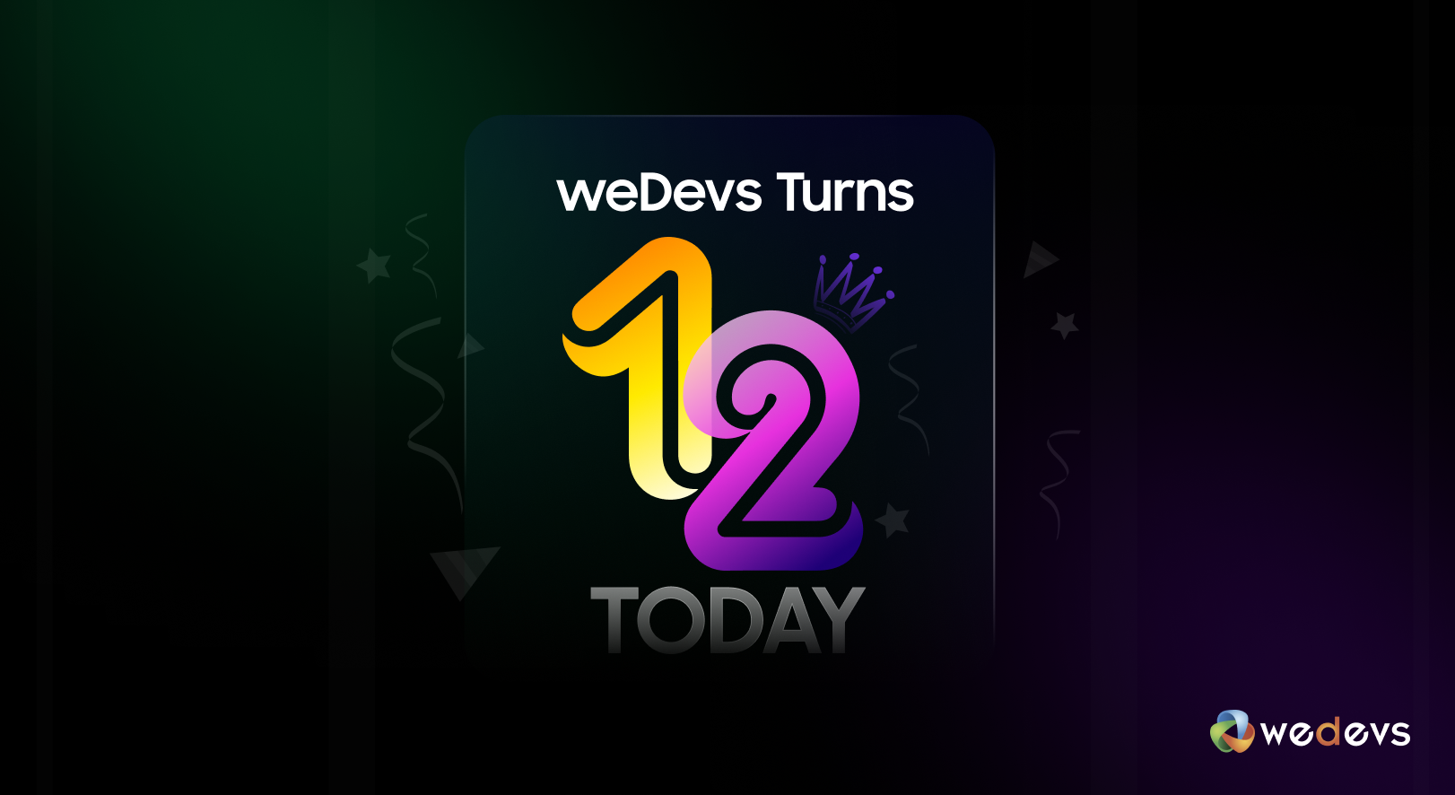 weDevs Turns 12 Today