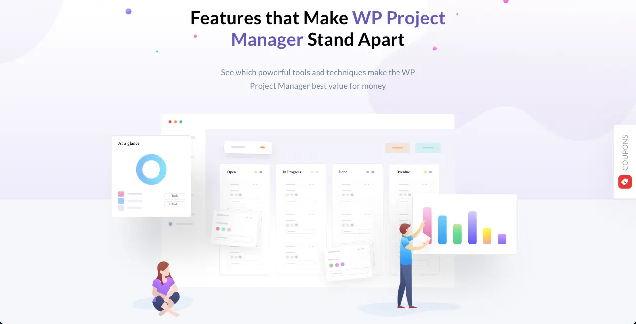 Key Features of WP Project Manager