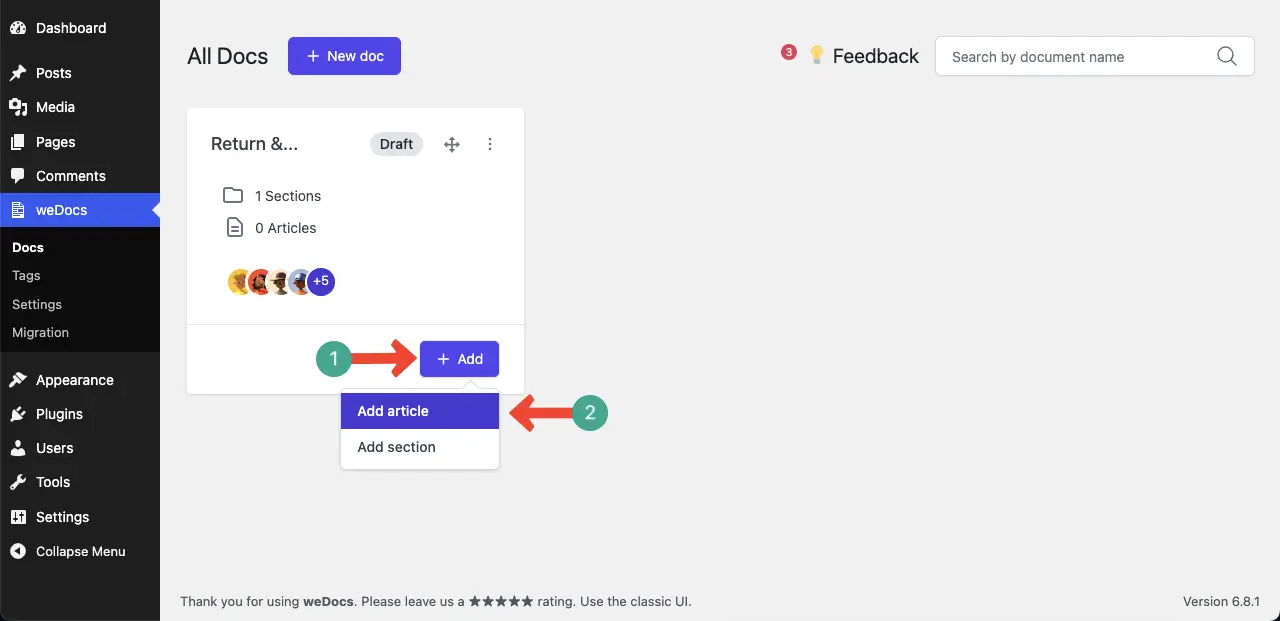 Start creating knowledge base articles