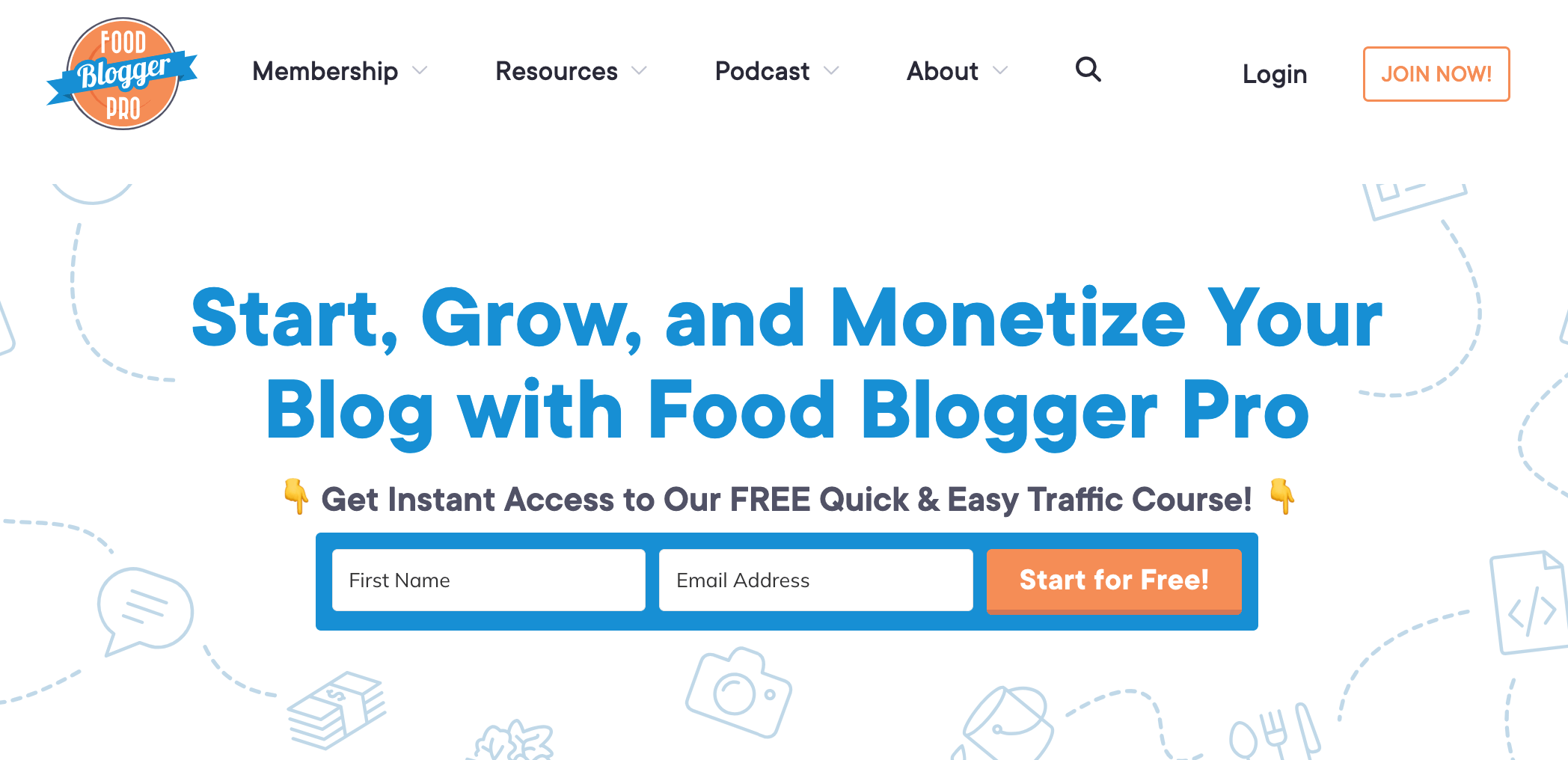 15. Food Blogger Pro