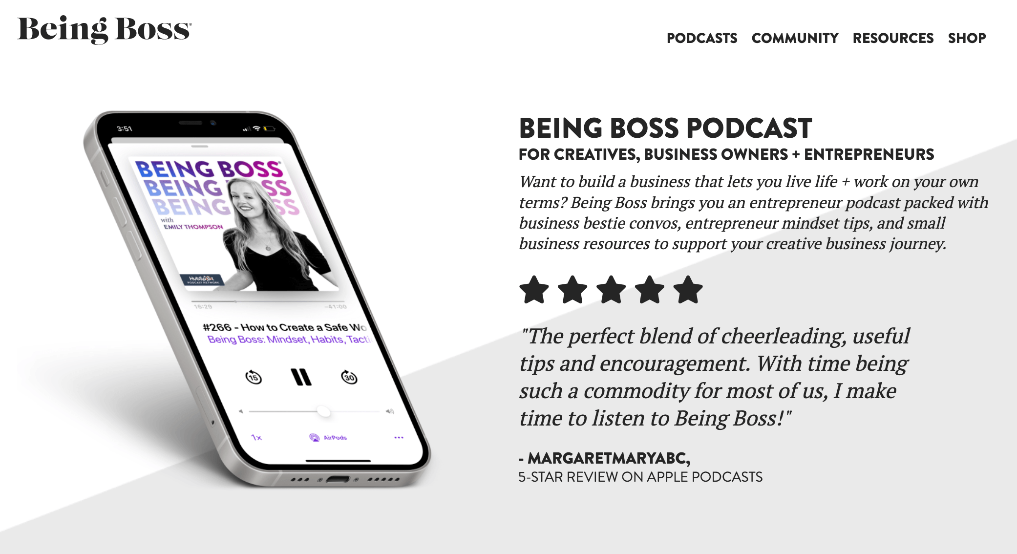 13. Being Boss