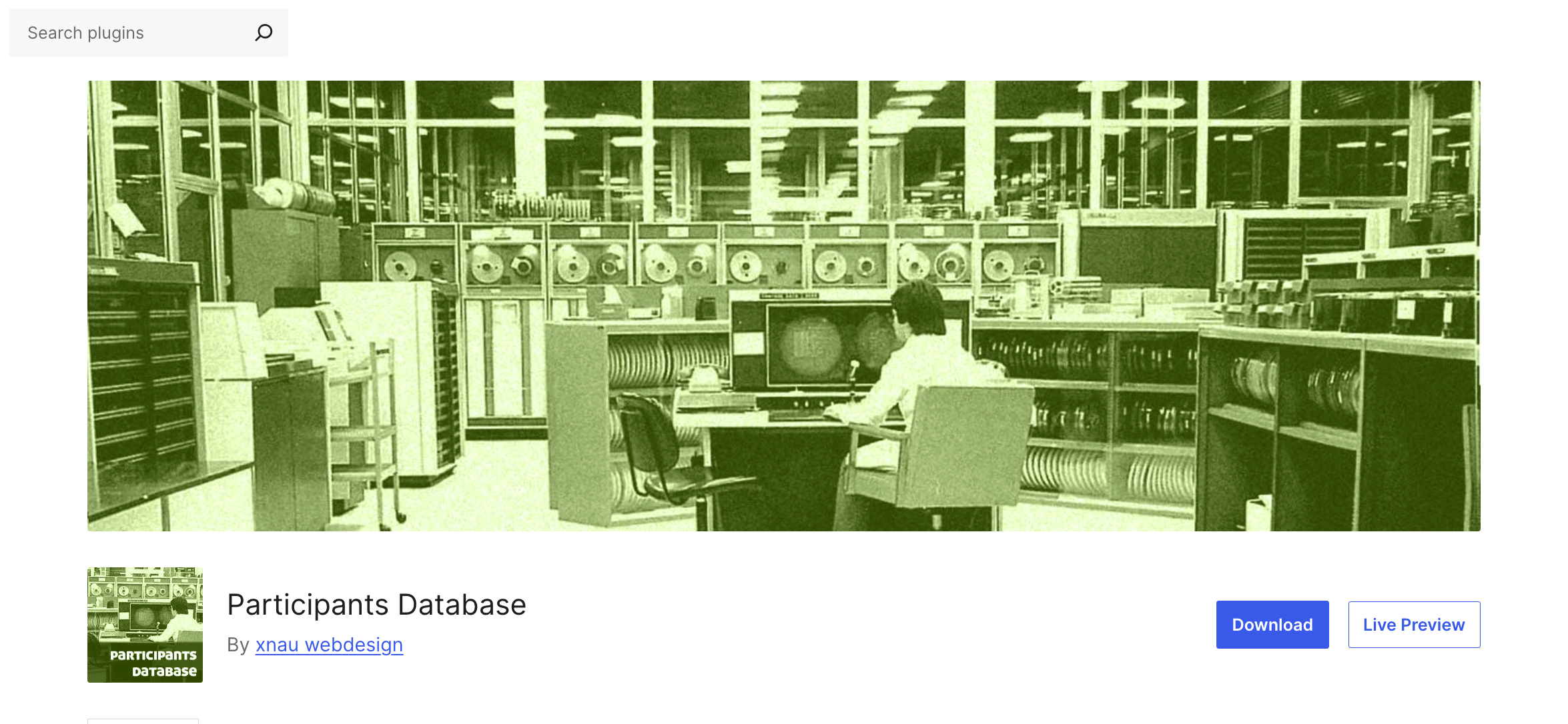 7. Participants Database