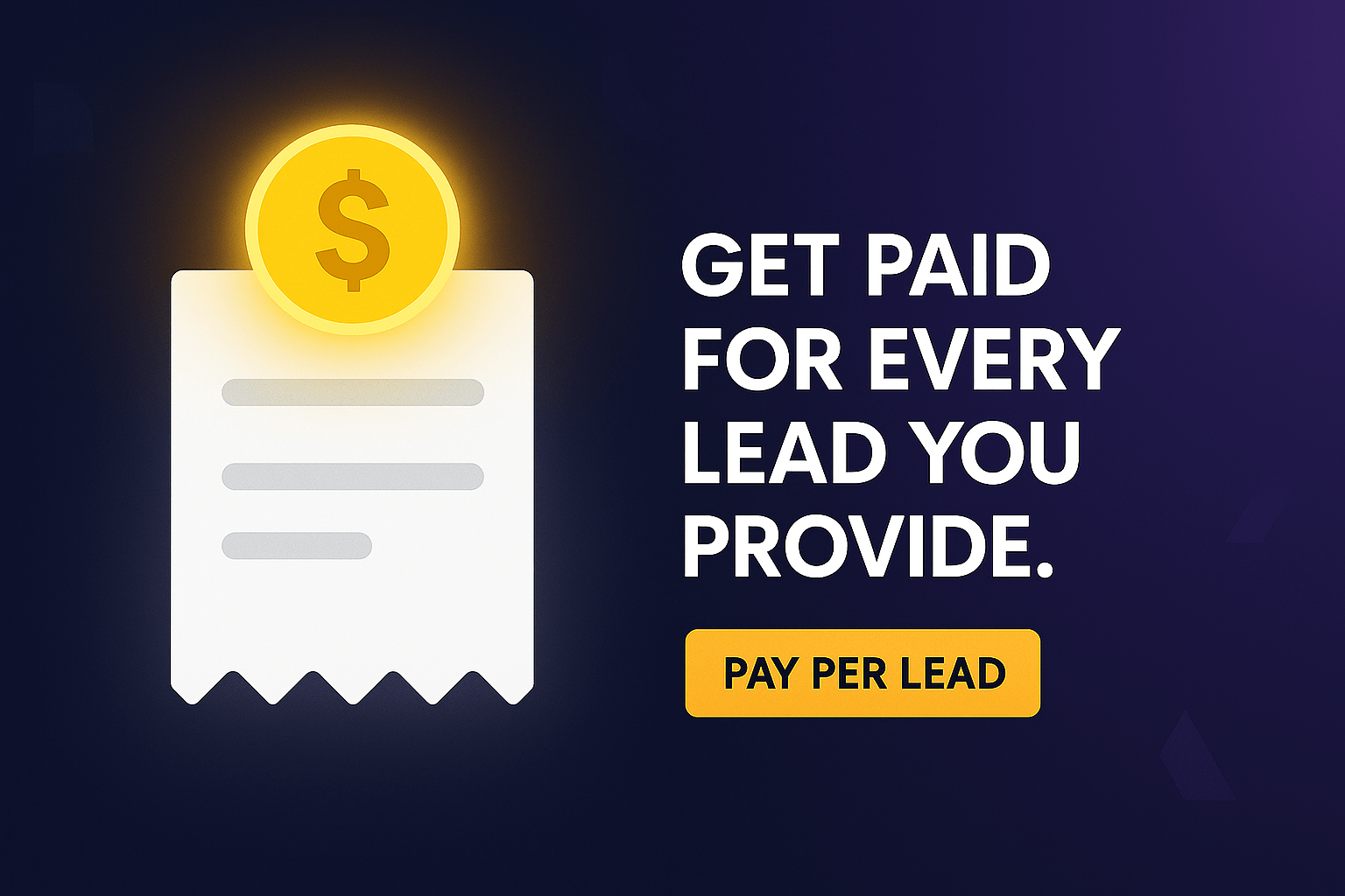 pay per lead of a user directory website