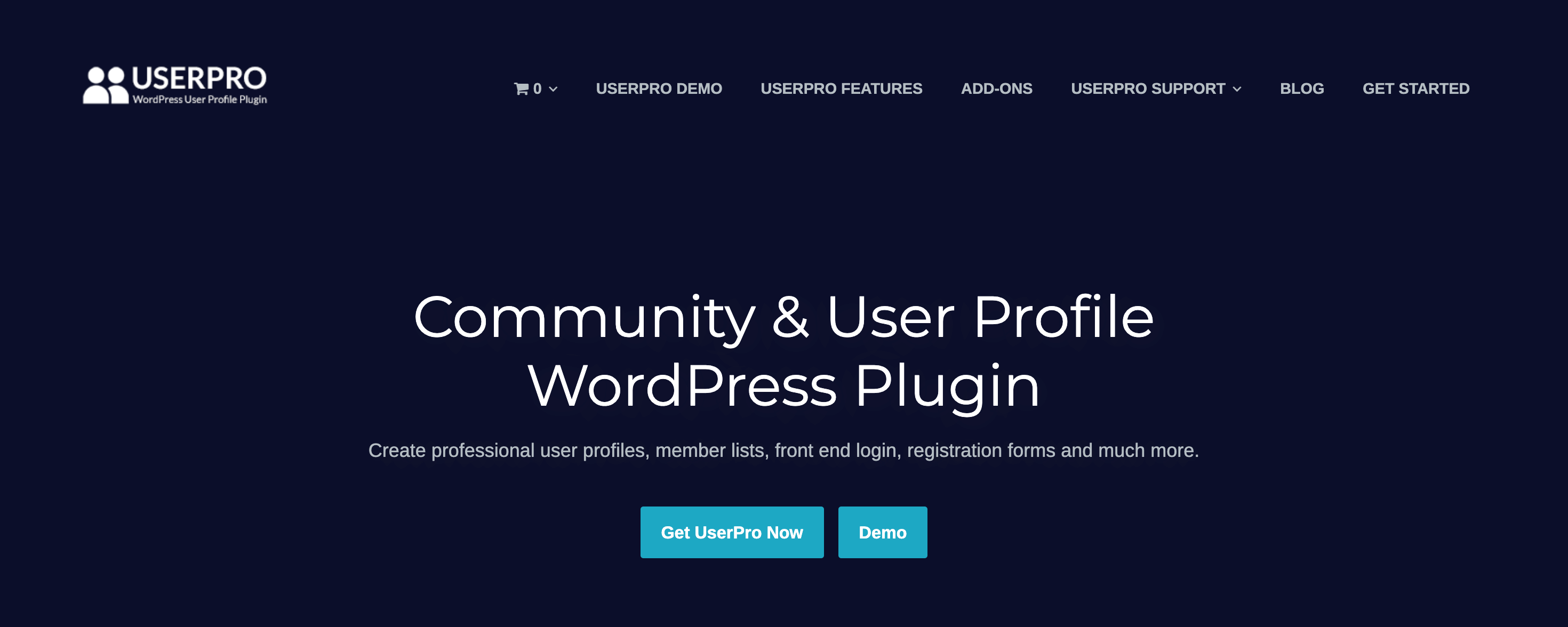 7. UserPro: The Stylish and Interactive Solution