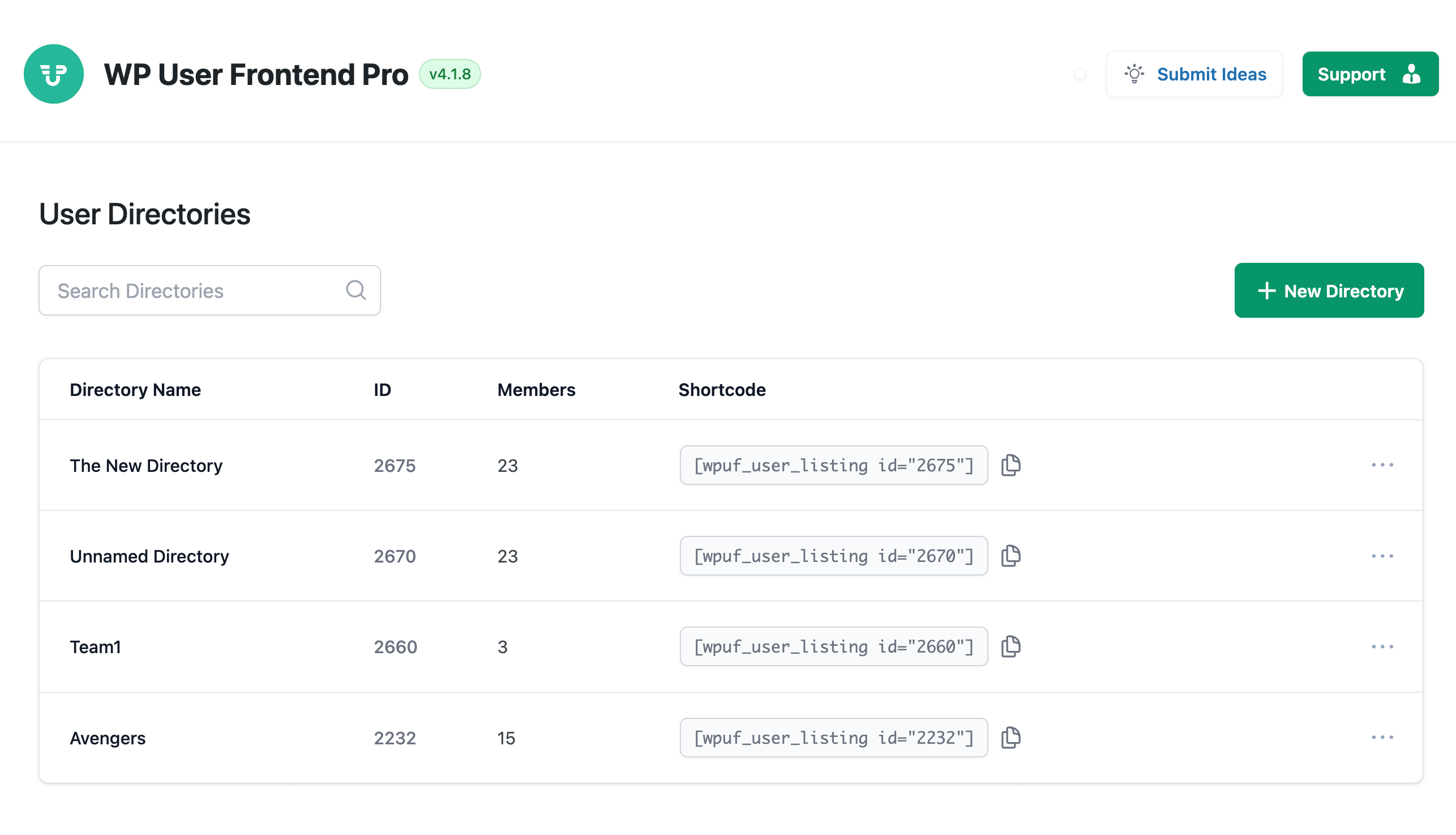 Meet the All-New User Directory in WP User Frontend