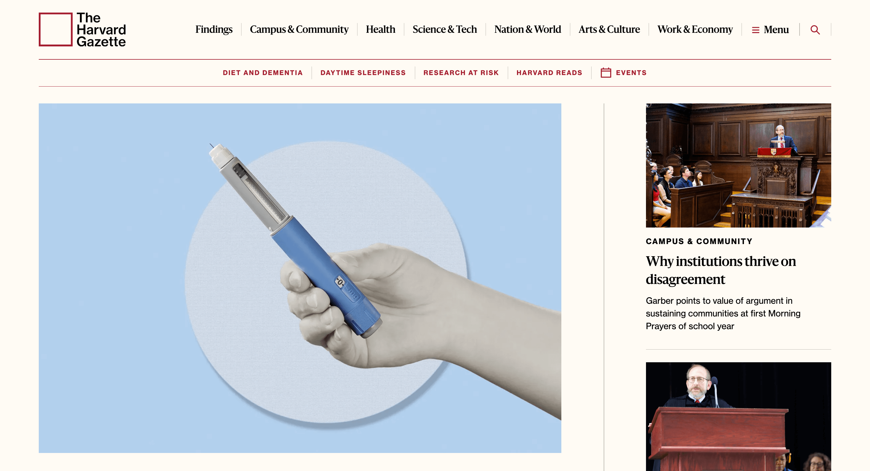 Harvard Gazette
