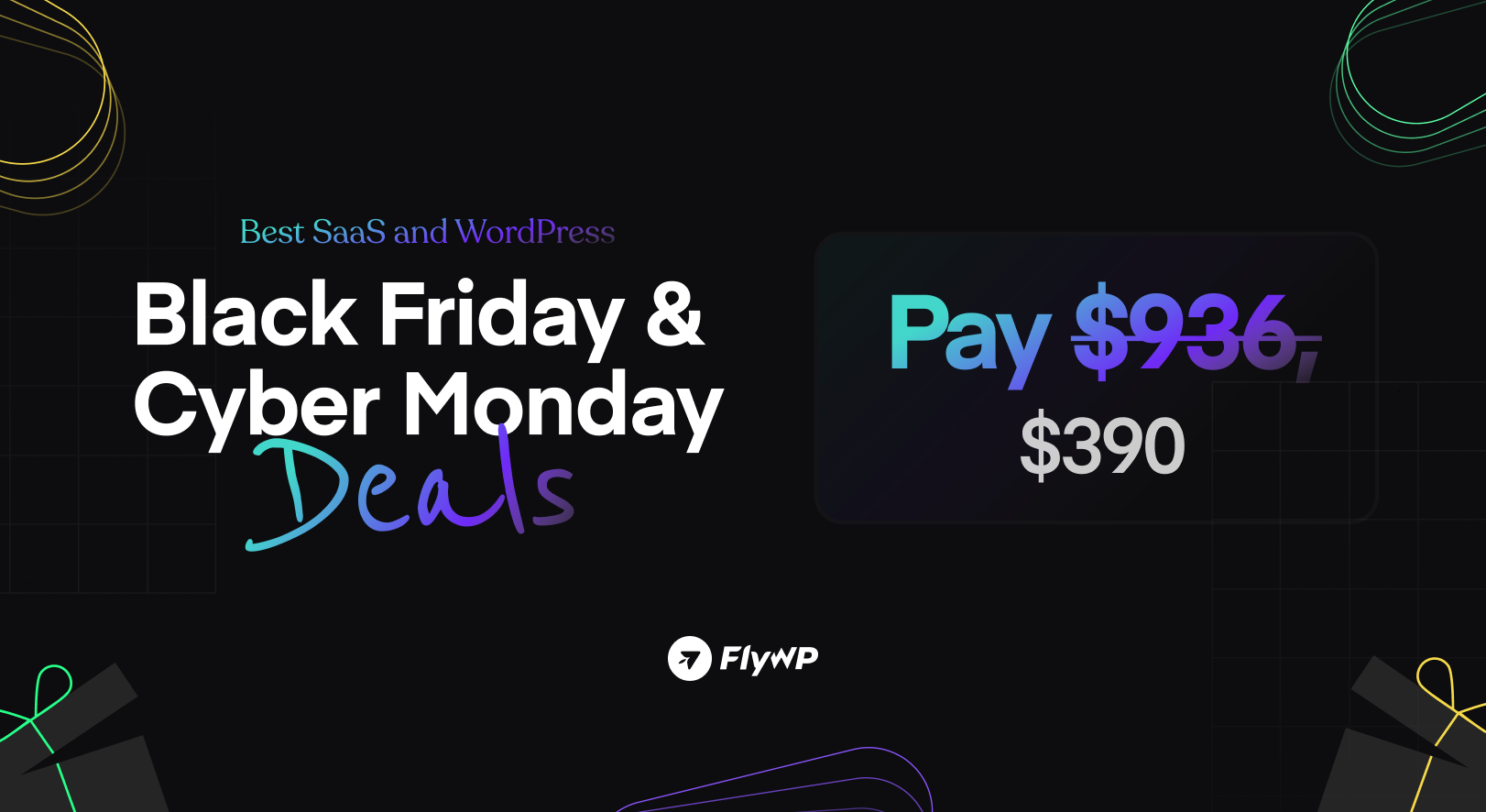 Best SaaS and WordPress Black Friday & Cyber Monday Deals_