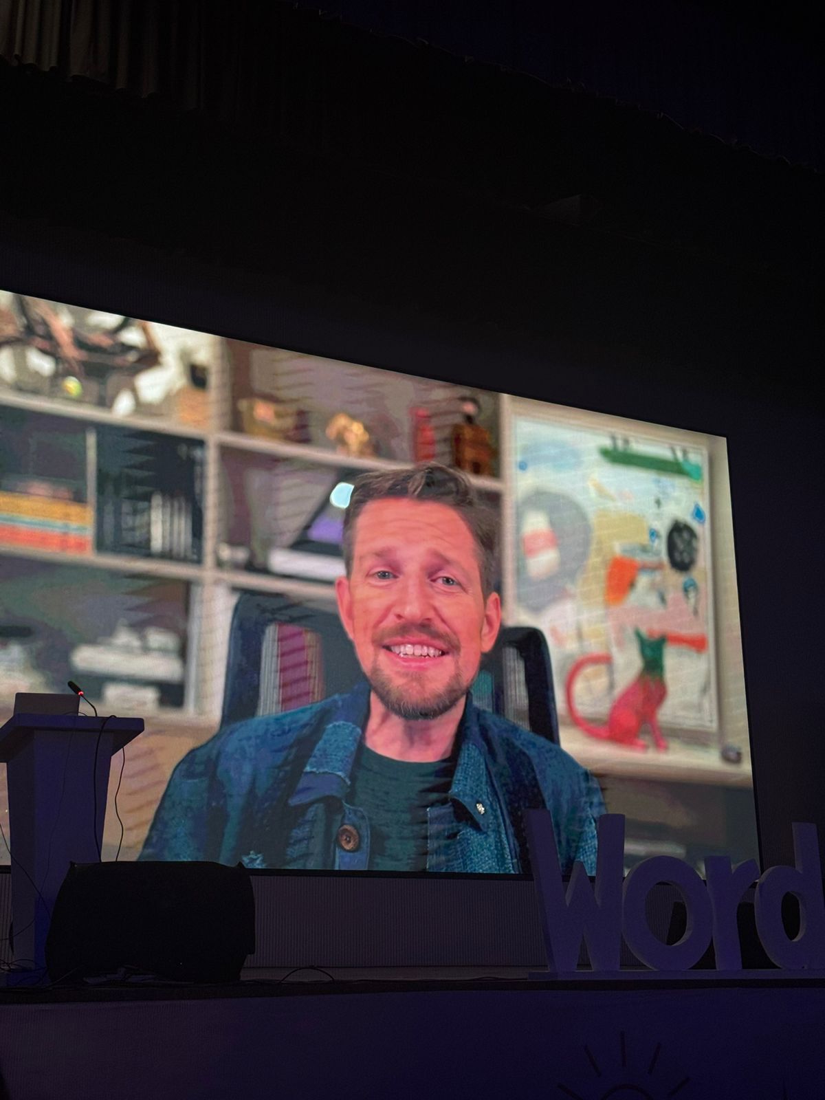 Matt at WordCamp Dhaka