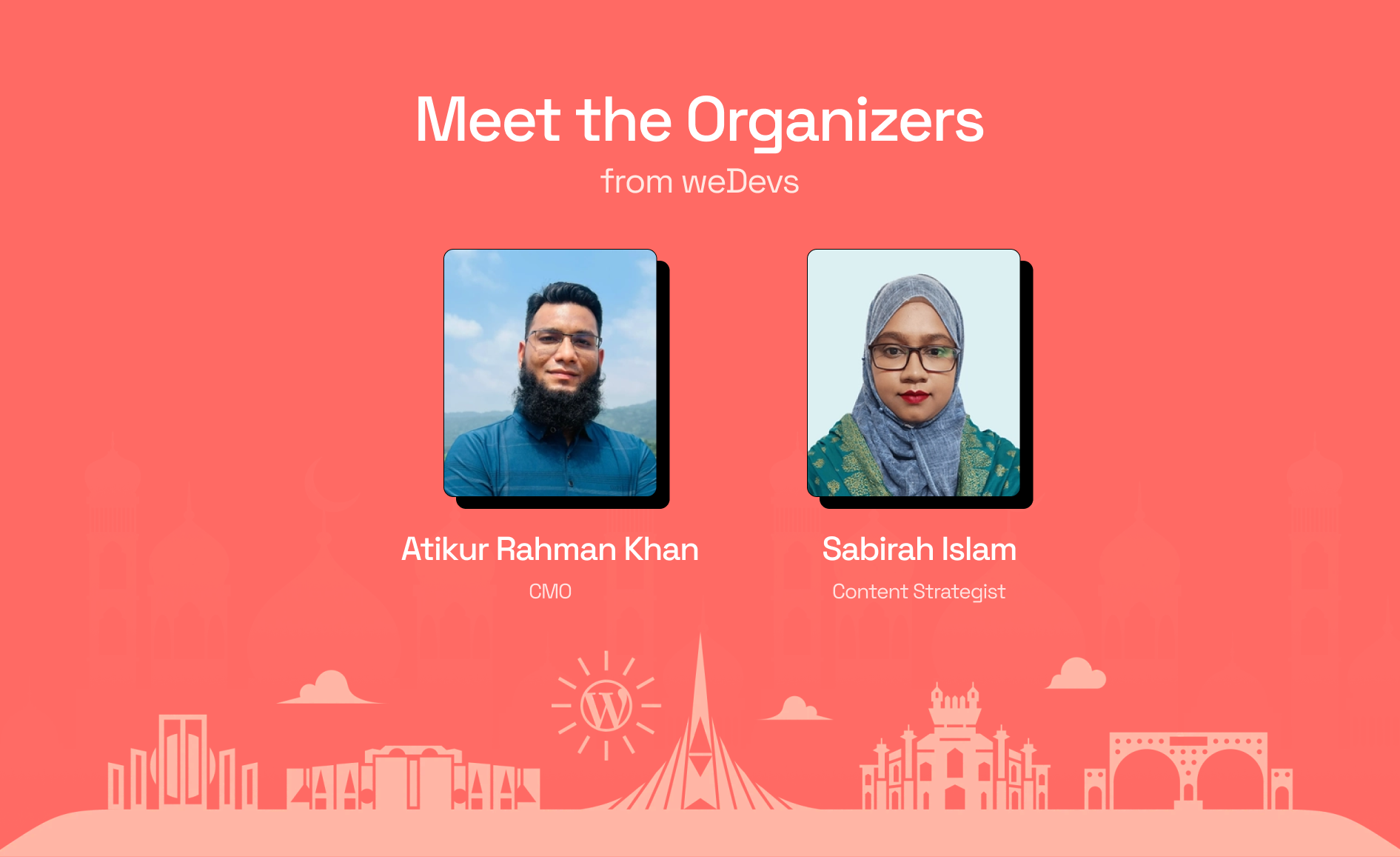 Meet the Organizers