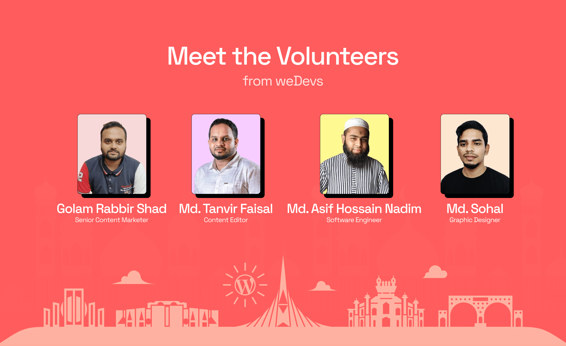 Meet the Volunteers