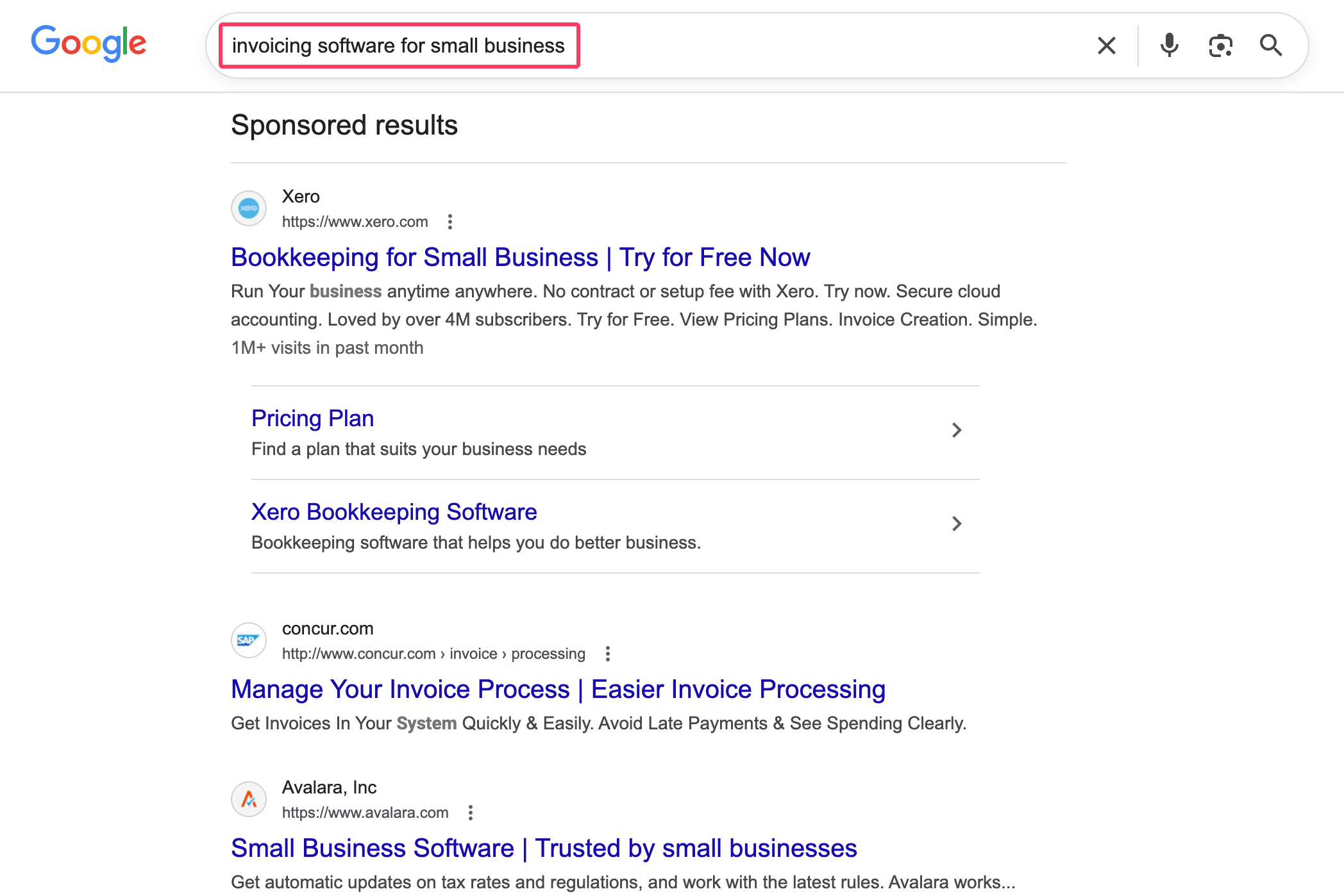 Method 2: Spy Directly from Google Search Results