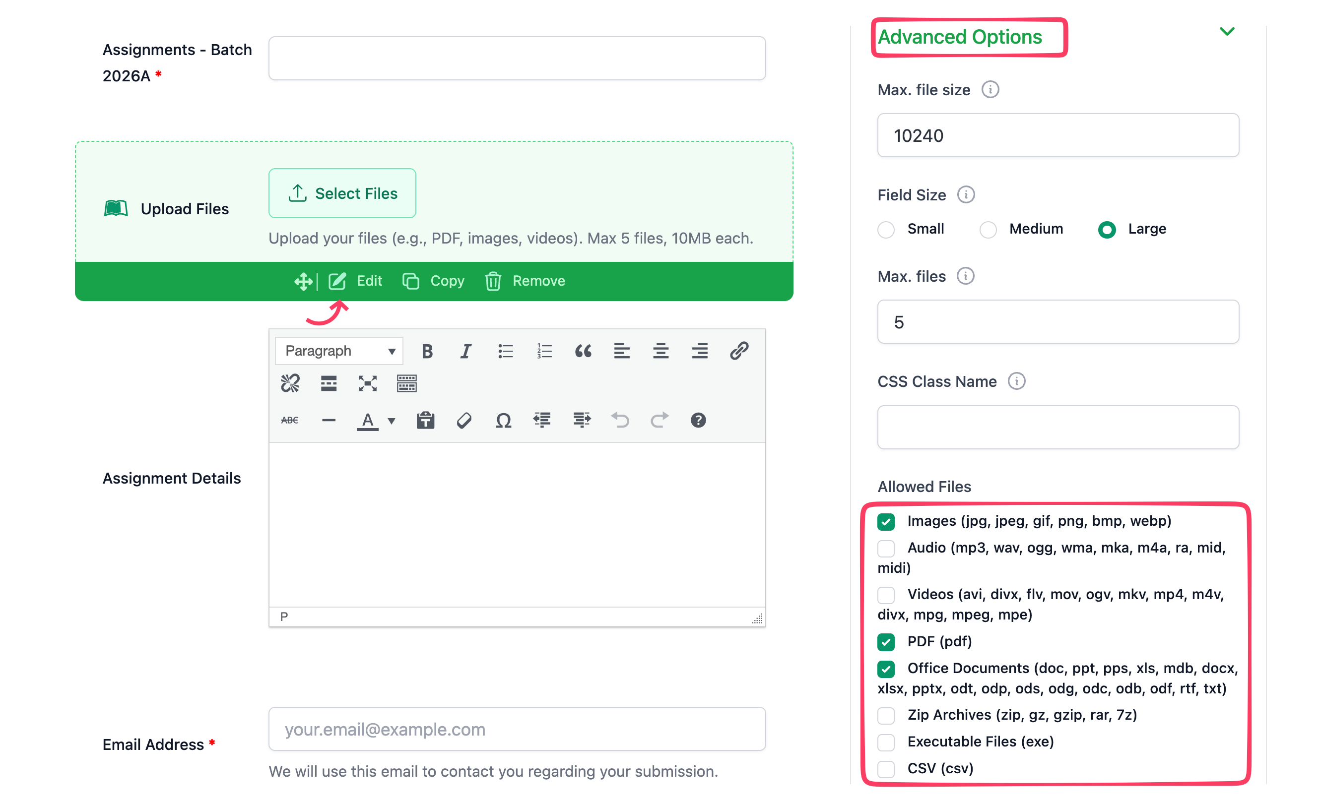 How to Accept Student Assignments in WordPress