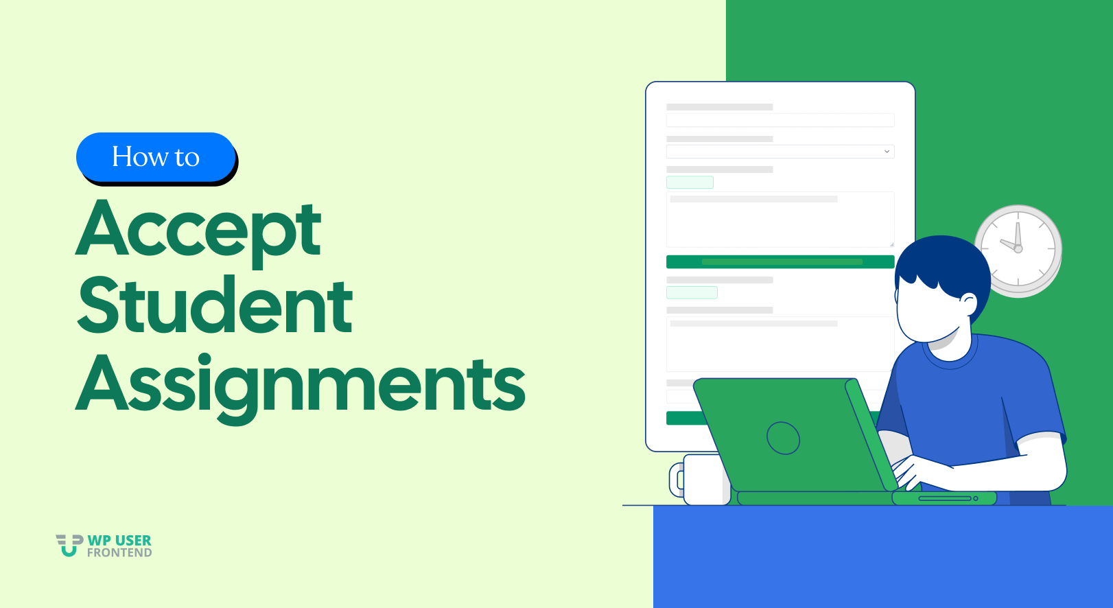 How to Accept Student Assignments in WordPress