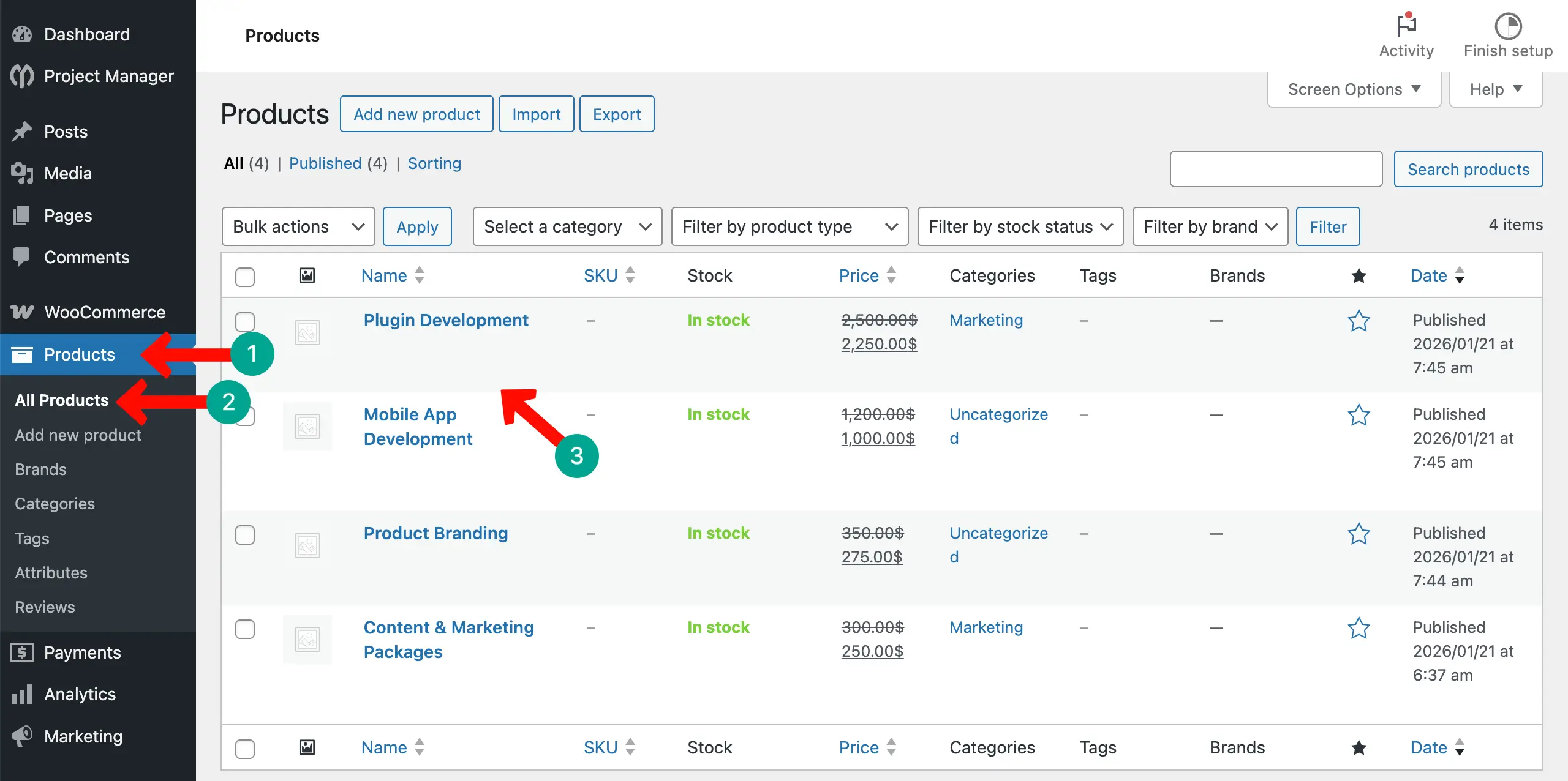 Create Services as Products You Want to Sell