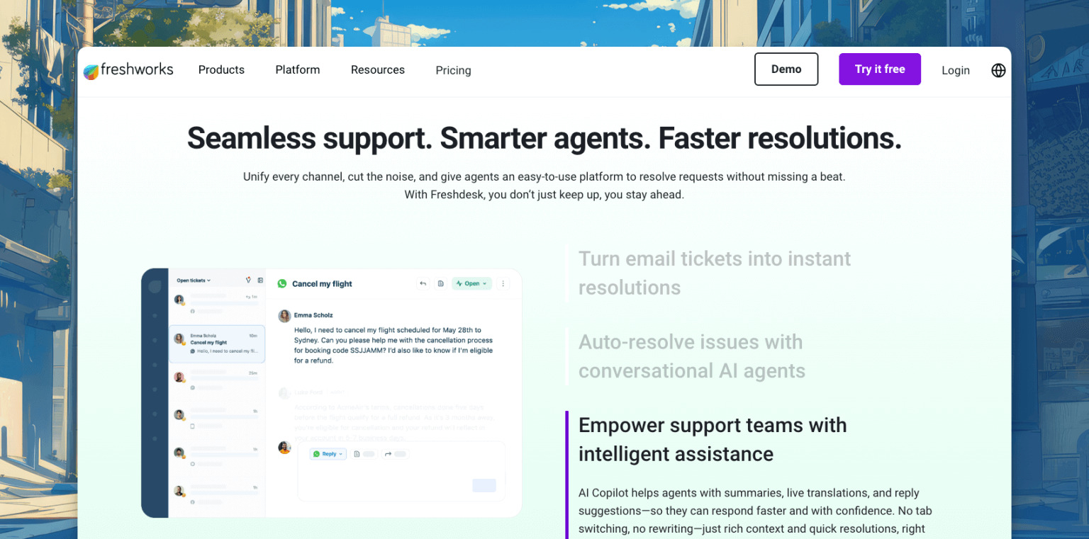 FreshDesk for small business