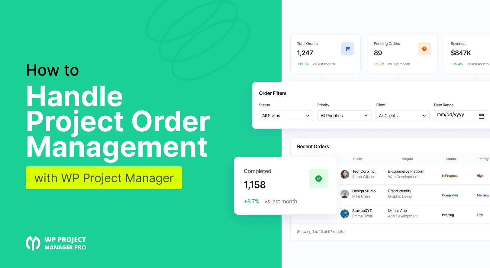 How to Handle Project Order Management with WP Project Manager