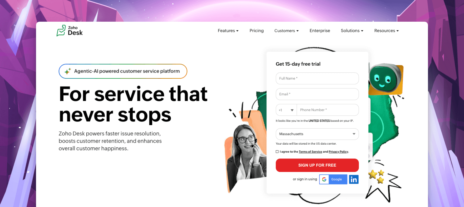 Zoho Desk for small business
