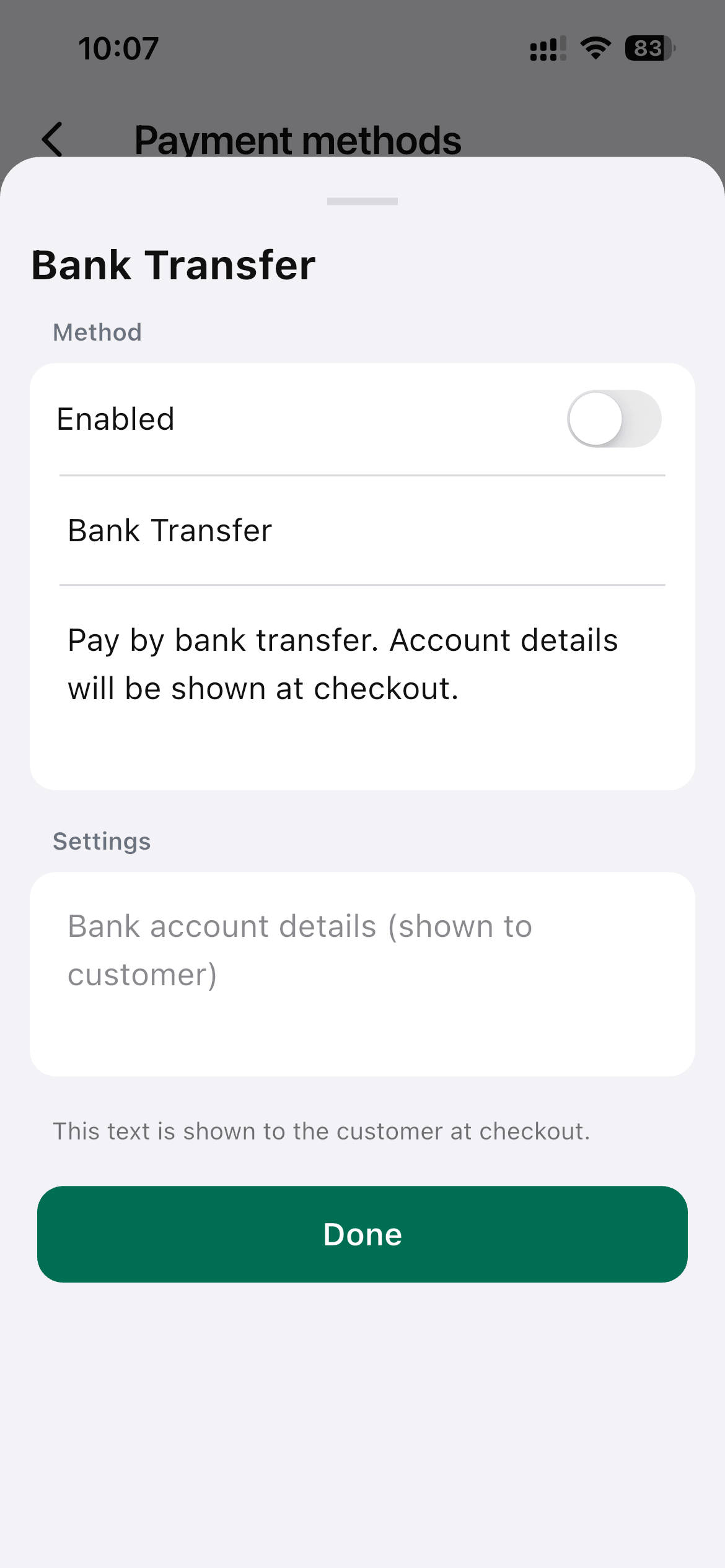 Meet SellBuddy: A Mobile Ecommerce App Designed for WooCommerce Stores 21 Bank Transfer