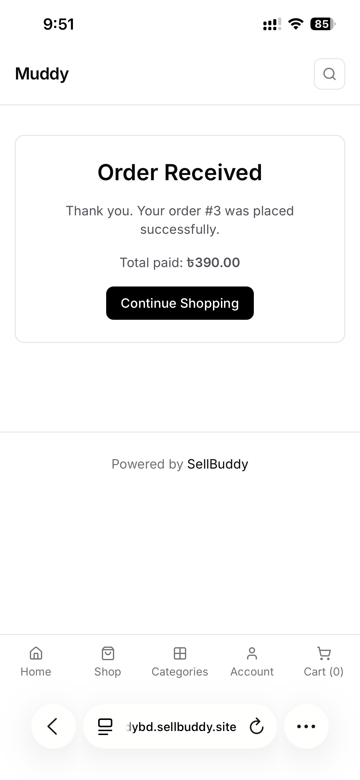 Meet SellBuddy: A Mobile Ecommerce App Designed for WooCommerce Stores 17 Order Received