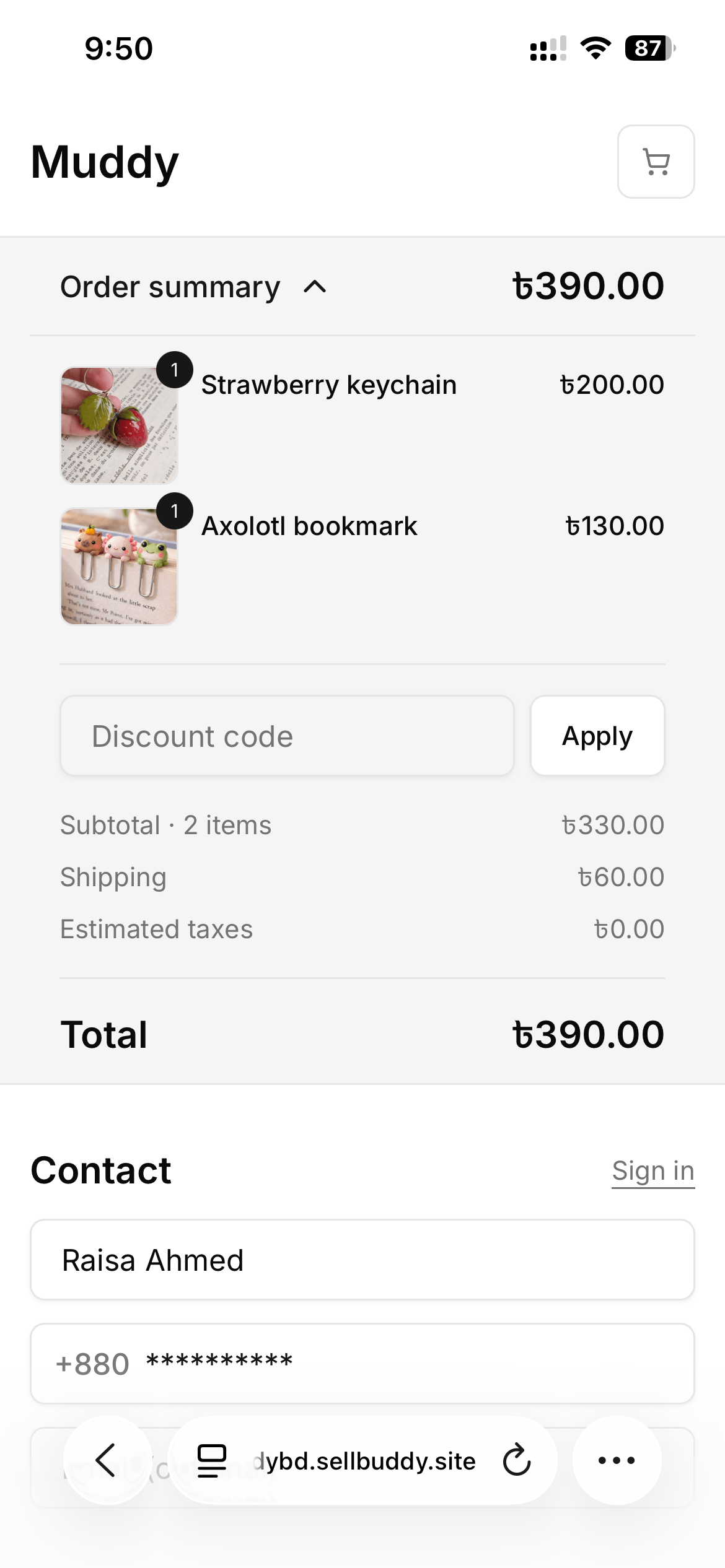 Meet SellBuddy: A Mobile Ecommerce App Designed for WooCommerce Stores 16 Order Summary