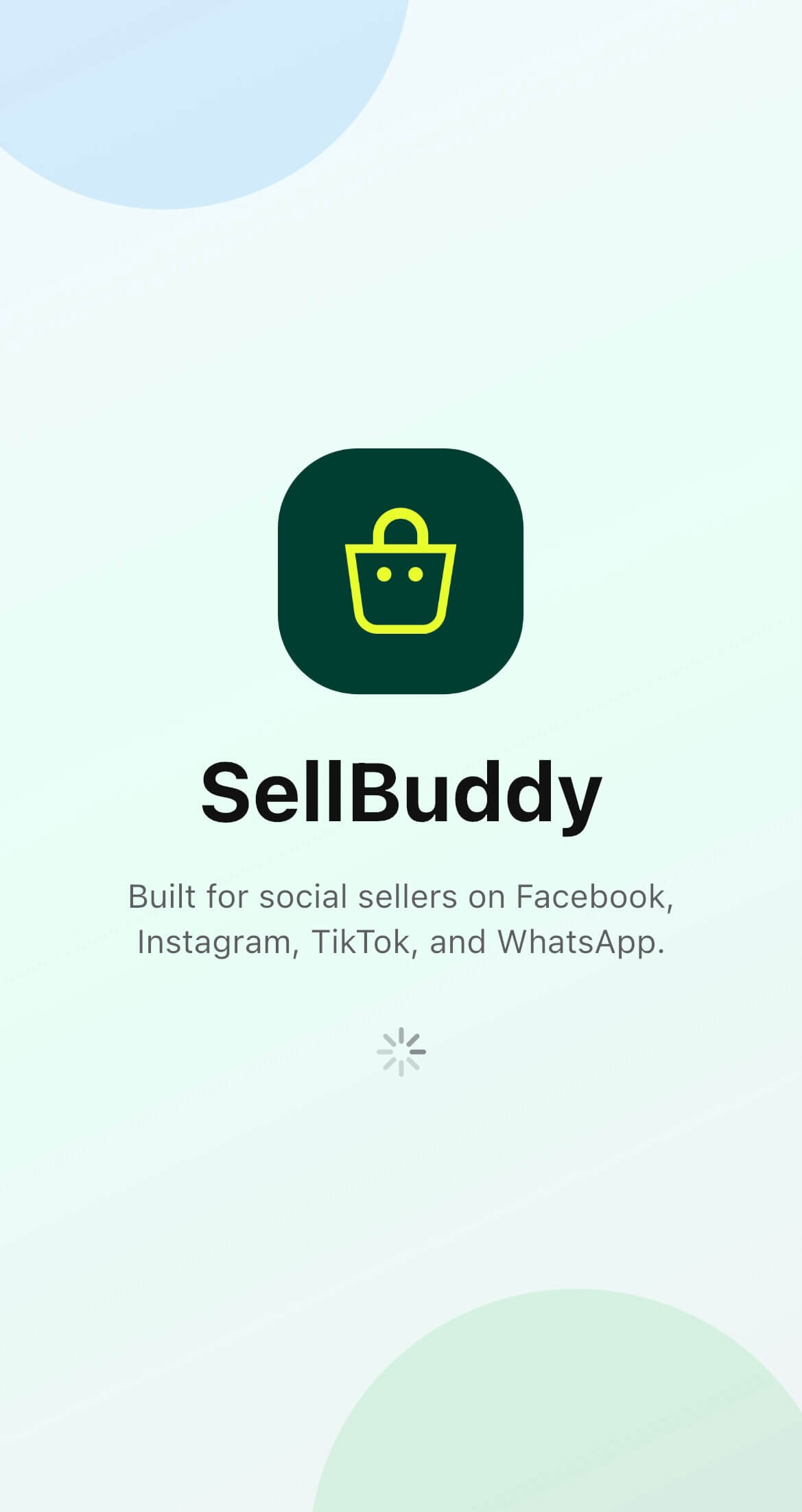 Meet SellBuddy: A Mobile Ecommerce App Designed for WooCommerce Stores 2 Splash Page