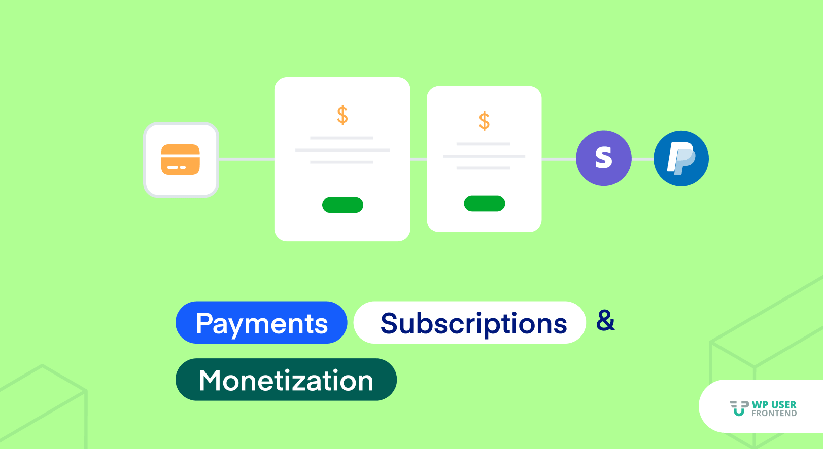 Payments, Subscriptions, and Monetization Built In