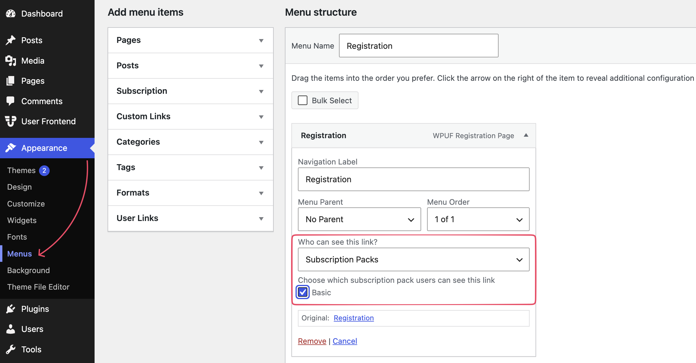 How to Restrict Content in WordPress Using WP User Frontend Pro