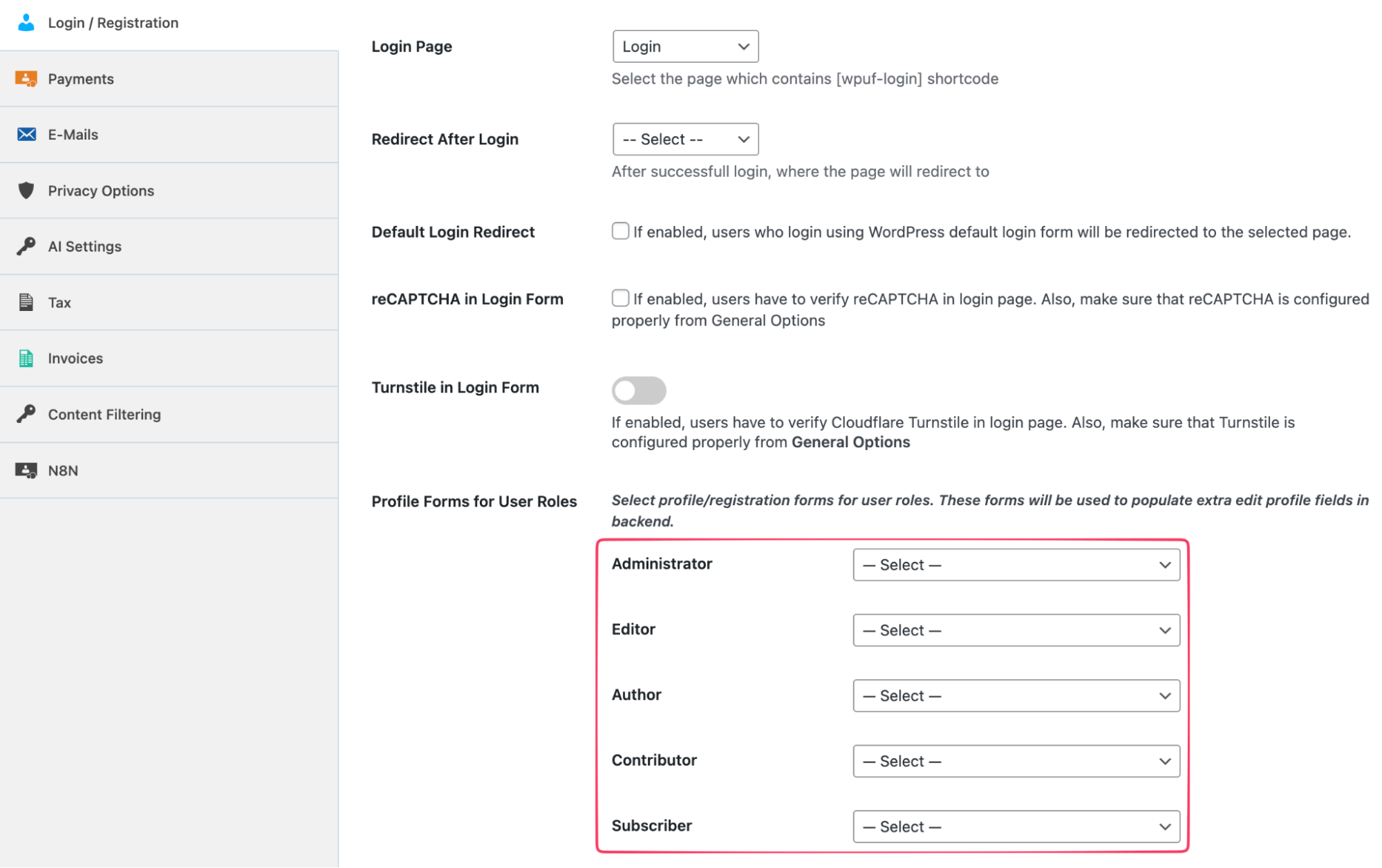 Step 5: Restrict wp-admin Access and Set Login Redirects