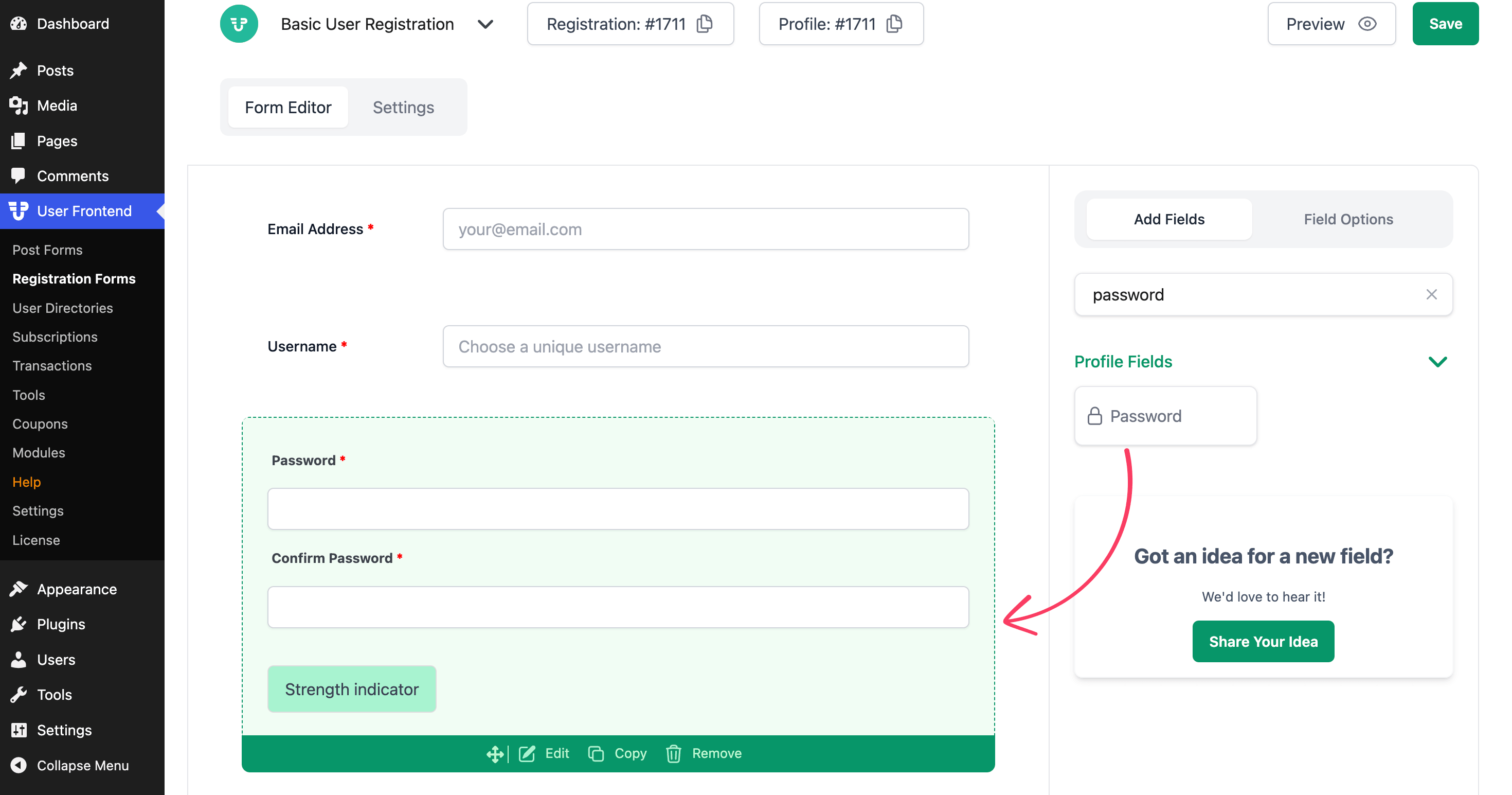 How to Create a Registration Form in WordPress Using WP User Frontend Pro