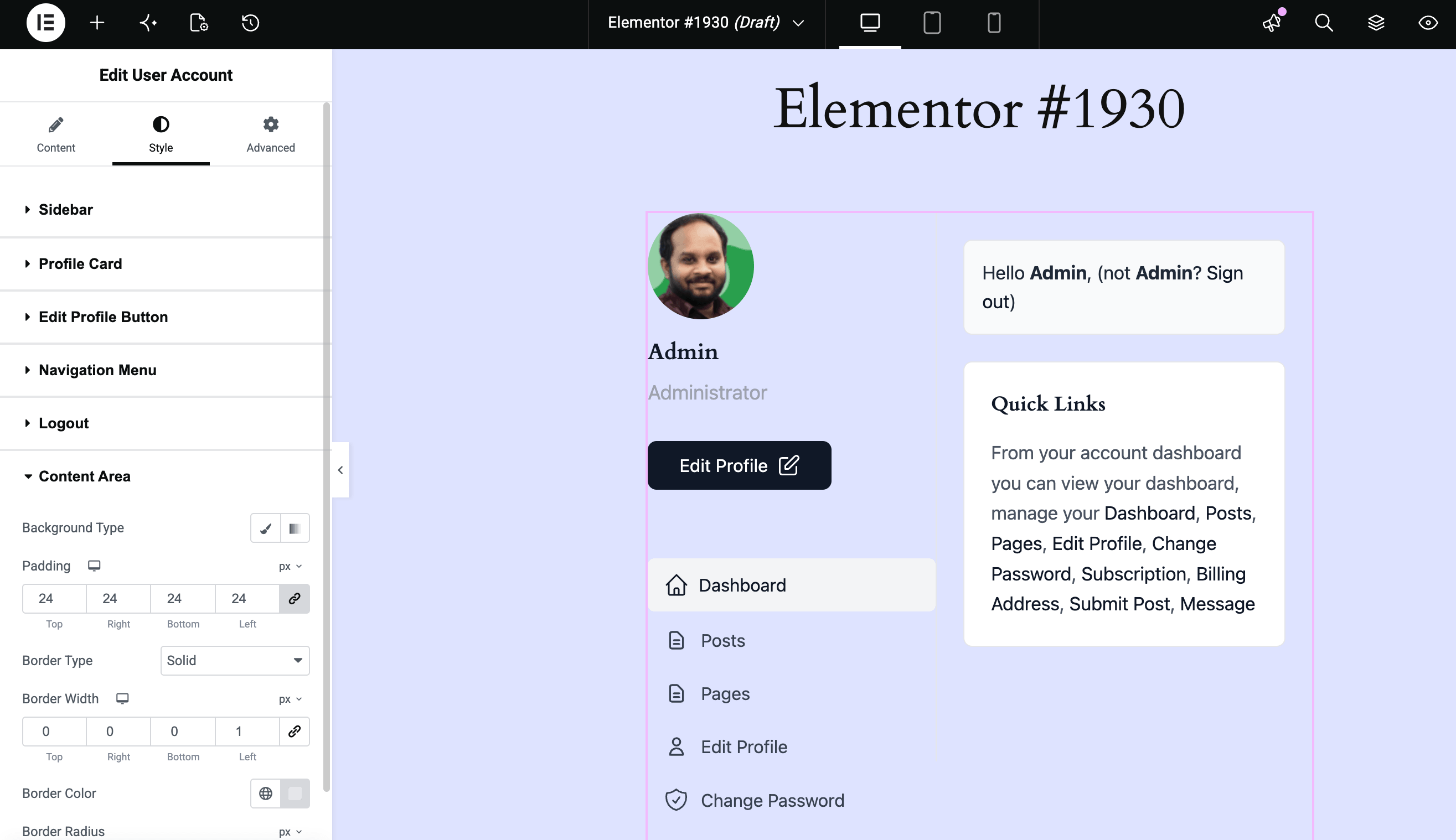How to Build a Modern User Account Dashboard in WordPress (Step-by-Step Guide)