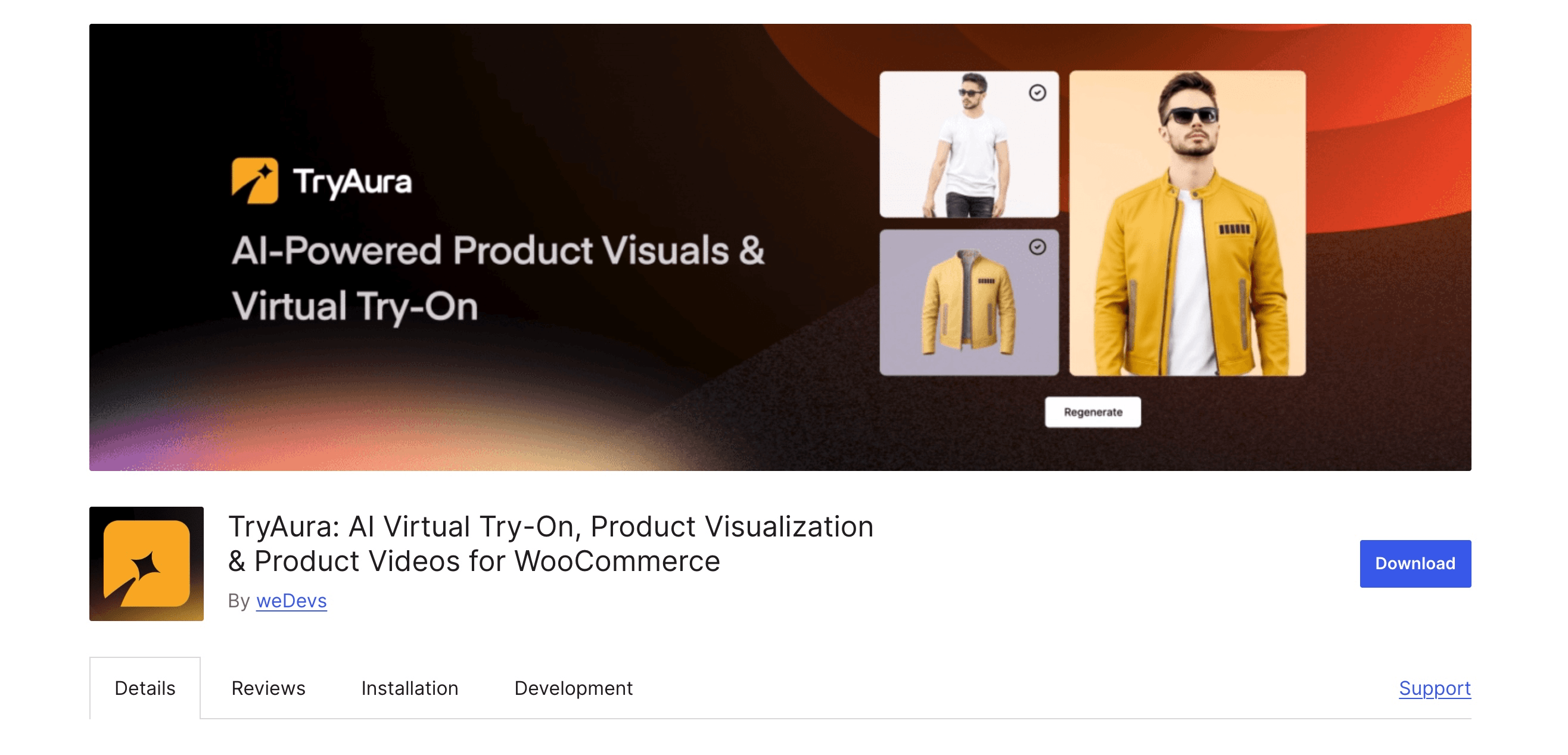TryAura – AI Product Visuals for WooCommerce